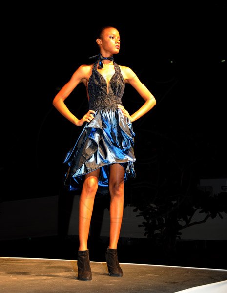 Winston Sill/Freelance Photographer
Saint International Jamaica presents Mecca CityStyle for StyleWeek Fashion Shows,  held at UDC Car Park, Ocean Boulevard, Downtown, Kingston on Saturday night May 25, 2013.