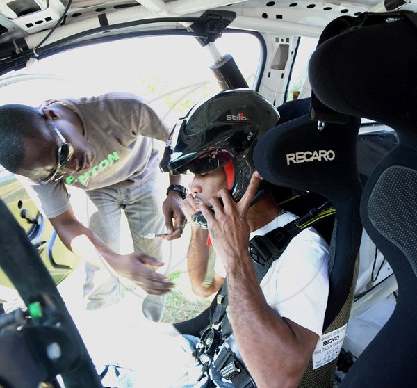 Ian Allen/Staff Photographer
Jeffrey Panton and his team Rally Car.