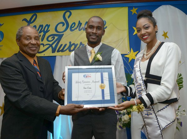 Ian Allen/Photographer
Gleaner Long Service Awards Ceremony 2014.