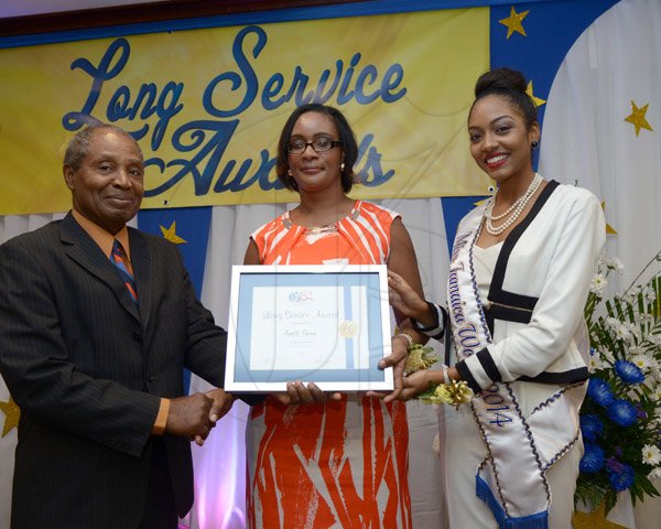 Ian Allen/Photographer
Gleaner Long Service Awards Ceremony 2014.