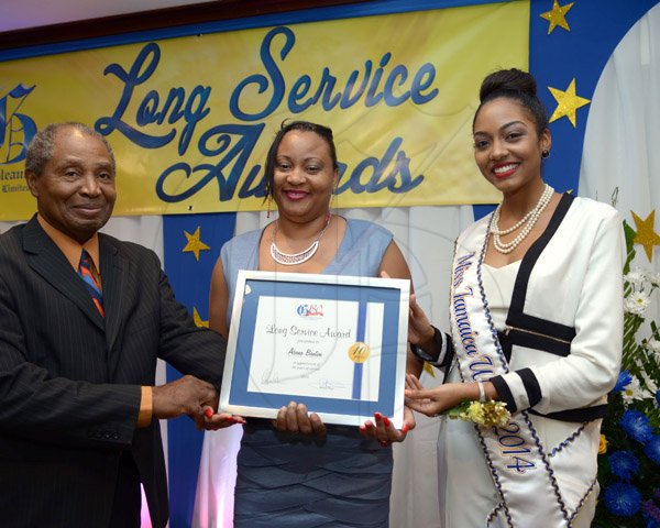 Ian Allen/Photographer
Gleaner Long Service Awards Ceremony 2014.