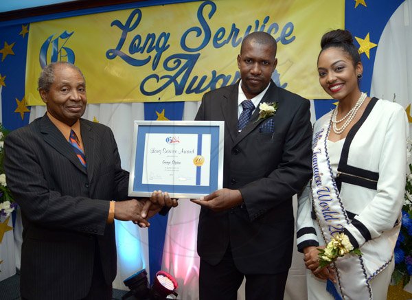 Ian Allen/Photographer
Gleaner Long Service Awards Ceremony 2014.