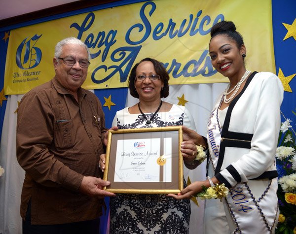 Ian Allen/Photographer
Gleaner Long Service Awards Ceremony 2014.