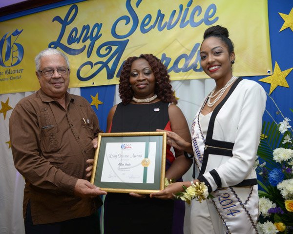 Ian Allen/Photographer
Gleaner Long Service Awards Ceremony 2014.