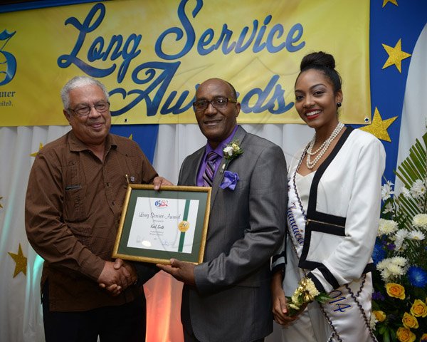 Ian Allen/Photographer
Gleaner Long Service Awards Ceremony 2014.