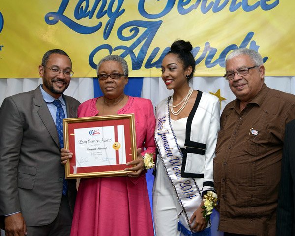 Ian Allen/Photographer
Gleaner Long Service Awards Ceremony 2014.