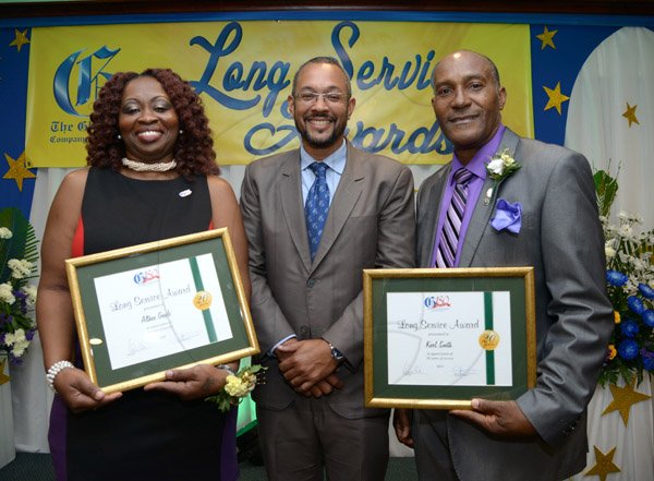 Ian Allen/Photographer
Gleaner Long Service Awards Ceremony 2014.