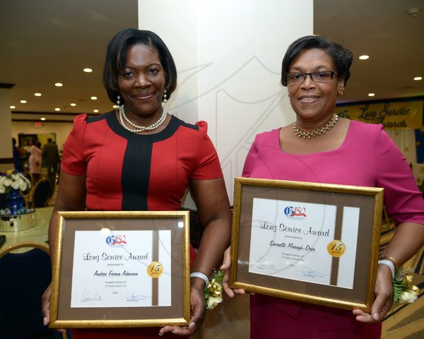 Ian Allen/Photographer
Gleaner Long Service Awards Ceremony 2014.