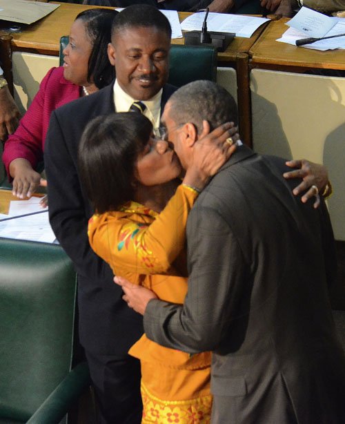 Rudolph Brown/Photographer
The opening of the new Parliament session at Gordon House on Tuesday, January 17-2012