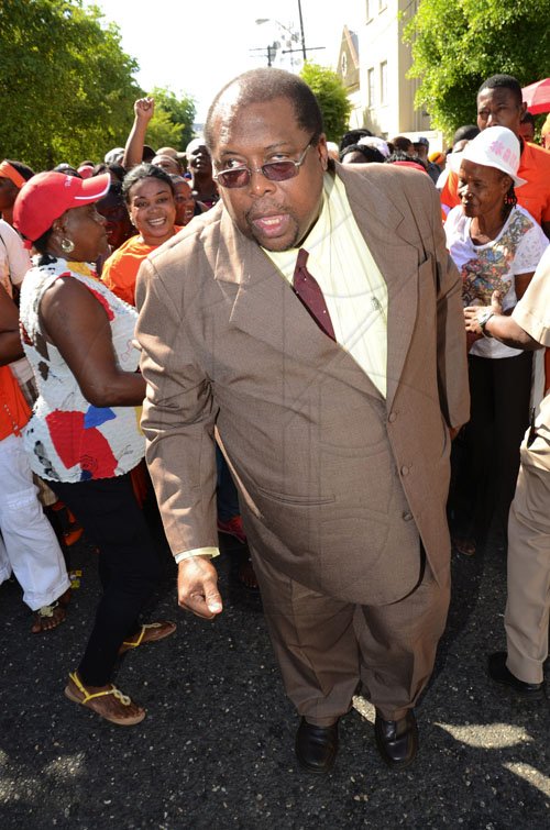 Rudolph Brown/Photographer
The opening of the new Parliament session at Gordon House on Tuesday, January 17-2012