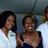 Winston Sill/Freelance Photographer
To Mom With Love Concert, held at LIME Golf Academy, New Kingston on Sunday night May 11, 2014. Here Cornelia Nathan (left), Brand Manager, Tropicana Tropics, pose withSinger  Karen Smith (centre); and Opera Singer Rory Baugh (right)