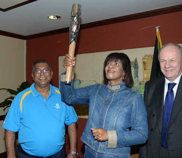 Ian Allen/Staff Photographer
Arrival of the Commonwealth Games Torch in Jamaica.