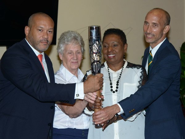 Ian Allen/Staff Photographer
Arrival of the Commonwealth Games Torch in Jamaica.