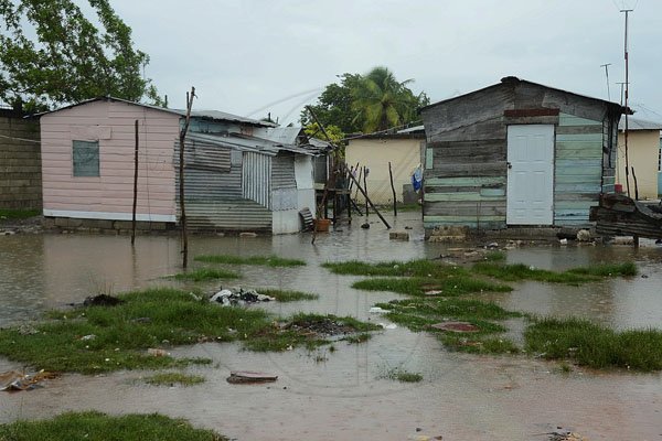 Ian Allen/Photographer
Flooding in Portland Cottage on the arrival of Tropical Storm Sandy.