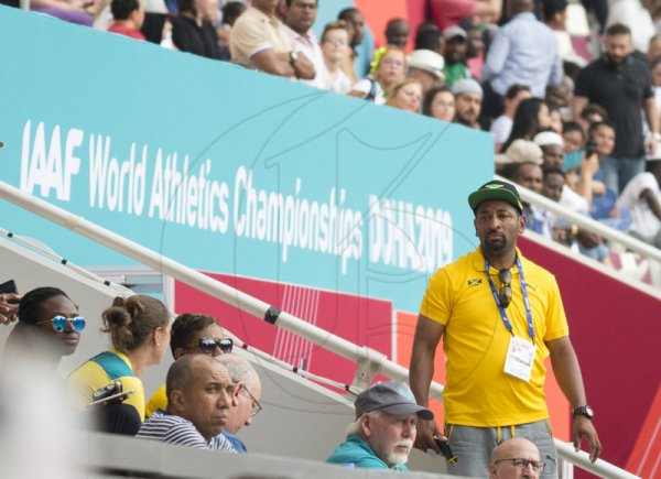 Coach David Riley2019 IAAF World Athletic Championships at the Khalifa International Stadium in Doha, Qatar on Friday September 27, 2019