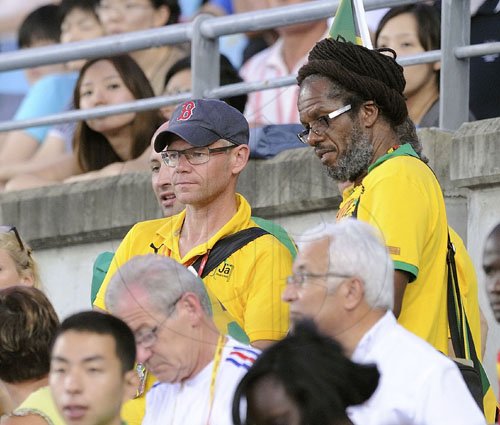 Ricardo Makyn/Staff Photographer 
Jamaicans are among track and field fans supporting our team in Daegu, South Korea, see anyone you know?

********************************************************************************Crowd scene, Daegu.