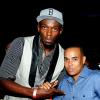 Winston Sill / Freelance Photographer
Yush Party, held at the National Arena on Saturday nioght June 9,2012. Here are Usain Bolt (left); and Pepsi Jamaica's Carlo Redwood (right).