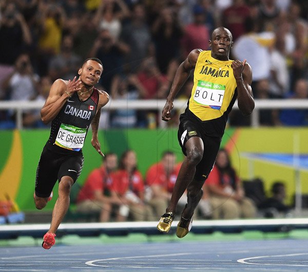 Usain Bolt, Andre deGrasse