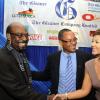 Gladstone Taylor / Photographer

Gleaner Managing Director Christopher Barnes (centre) introduces entertainer Tessanne Chin to The Marketing Counselors boss Adrian Robinson.
Jamaica Gleaner hosts advertisers appreciation and agency awards luncheion held at the jamaica Pegasus, kingston