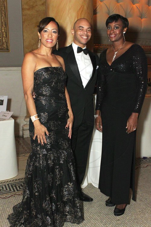 Marjorie Flash photo

(from left): AFJ Executive Director Caron Chung with Barron Channer and Juliet Holness.