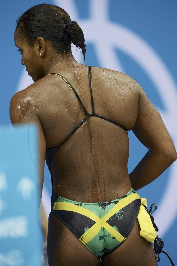 Ricardo Makyn/Staff Photographer
Alia's Victory in the Semifinal at the Aquatic Centre Olympic Park.