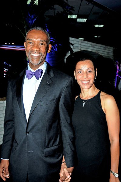 Winston Sill / Freelance Photographer
Tal Stokes  and wife Denise smile for the camera.


********************************************************************Stokes (right).The AMCHAM Business and Civic Leadership Awards Gala anmd Presentation, held at the Jamaica Pegasus Hotel, New Kingston on Monday night September 26, 2011. Here are  Tal Stokes (left); and Denise Stokes (right).