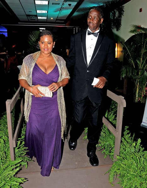 Winston Sill / Freelance Photographer
United States Charge d'Affaires  IsiahParnell and his wife  Tammie make their way into the event.

*********************************************************************Parnell.The AMCHAM Business and Civic Leadership Awards Gala anmd Presentation, held at the Jamaica Pegasus Hotel, New Kingston on Monday night September 26, 2011. Here are Isiah and Tammie Parnell.