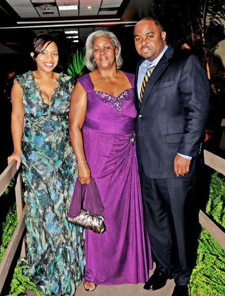 Winston Sill / Freelance Photographer
 Nicole McLaren-Campbell (left); Marva Christian and her son Gregory Christian pose for the camera.

*********************************************************************** (right).The AMCHAM Business and Civic Leadership Awards Gala anmd Presentation, held at the Jamaica Pegasus Hotel, New Kingston on Monday night September 26, 2011. Here are Nicole McLaren-Campbell (left); Marva Christian (centre); and Gregory Christian (right).