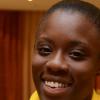 Jamaica's 100 Hurdles National Champion Danielle Williams at the Radisson Hotel in Moscow Russia 