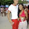 Sheena Gayle                                                                                                                                                             Rando Chang (Left) and his beau Trina Harris looked fabulous as they partied at Smirnoff Xclusive in Negril