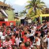 Sheena Gayle                                                                                                                                                             Dream Weekend's Smirnoff Xclusive crowd remained true to the red and white theme of the event