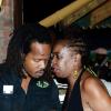 Winston Sill/Freelance Photographer
Augus for Marcus, a Conscious Reggae Party, held at One Love Cafe, Bob Marley Museum, Hope Road on Friday night August 15, 2014.  Here are Stephen Golding (left); and Denise"Isis" Miller.