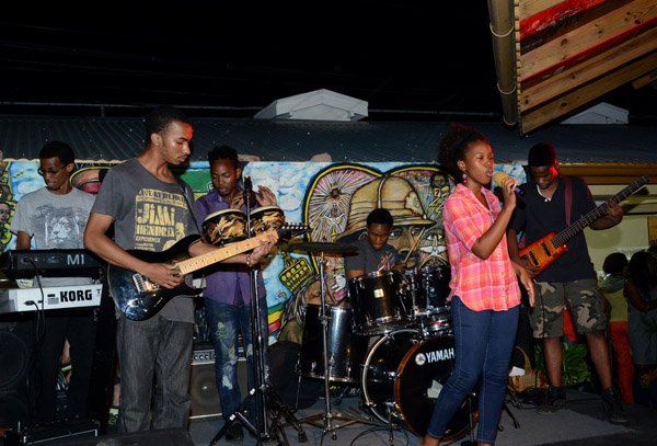 Winston Sill/Freelance Photographer
Augus for Marcus, a Conscious Reggae Party, held at One Love Cafe, Bob Marley Museum, Hope Road on Friday night August 15, 2014.