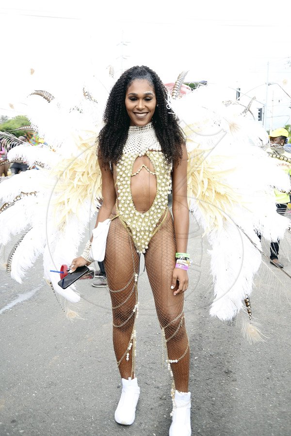 Patrick Planter/ Photographer<\n>Socialite Alexan Stewart is all feathered out for Bacchanal Road March 2017. <\n>Bacchanal Jamaica Road March on Sunday April 23, 2017 at 9:00am