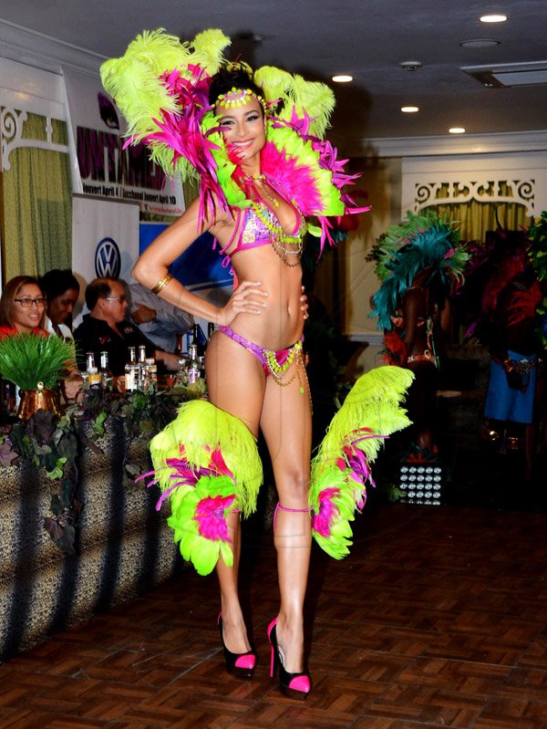 Winston Sill/freelance Photographer
 Bacchanal Jamaica presents the Official Launch of Bacchanal 2015 Carnival Season, under the theme "Untamed", held at Knutsford Court Hotel, Ruthven Road on Thursday night February 5, 2015. Here is Kaci Fennell.