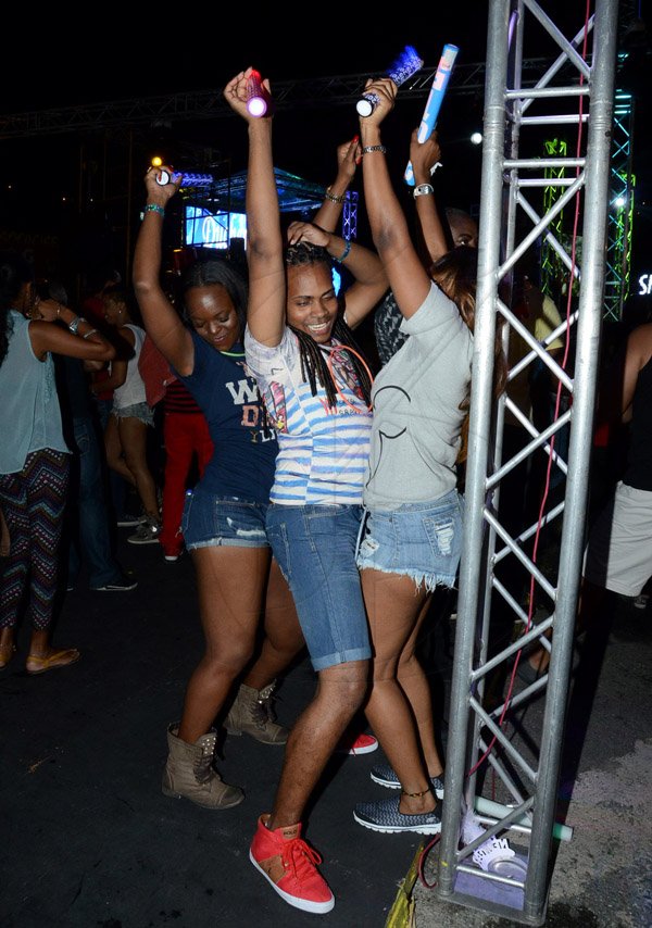 Winston Sill/Freelance Photographer
Bacchanal Jamaica presents Bacchanal New Year Band Launch and Fete, held at the Mas Camp, Stadium North on Saturday night January 3, 2015.