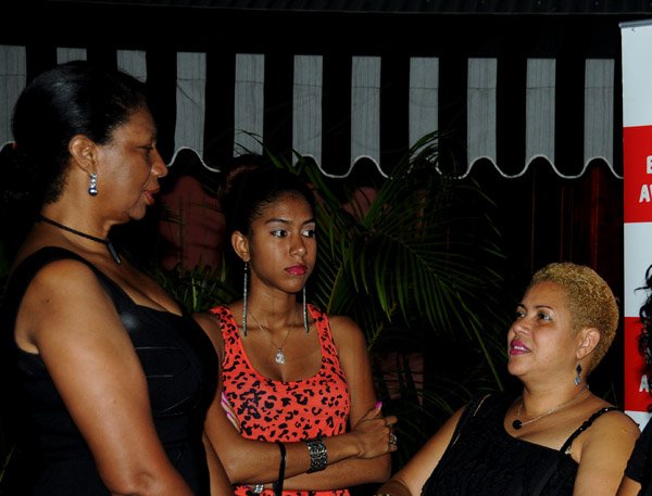 Winston Sill / Freelance Photographer
BEFFTA Awards Caribbean, Jamaica Press Launch, held at South Beach Cafe, Brompton Road on Saturday night February 9, 2013. Here are June Daley (left), president of Miss Jamaica UK; Tiffany Moncrieffe (centre); and Sharon Lue-Moncrieffe (right).