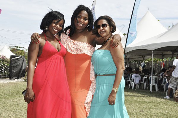 Janet Silvera Photo
 
From L- Rayharna Wright, Seya Henry-Wilson and Angela Amir at Calabash last weekend