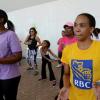 Rudolph Brown/Photographer
RBC Royal Bank Caribbean Children's Cancer Fund, " A Mile for a Child" join with family and friends participate in a charity walk and a fun class of Zumba and aerobics session at the Emancipation Park in New Kingston on Saturday, September 8-2012
