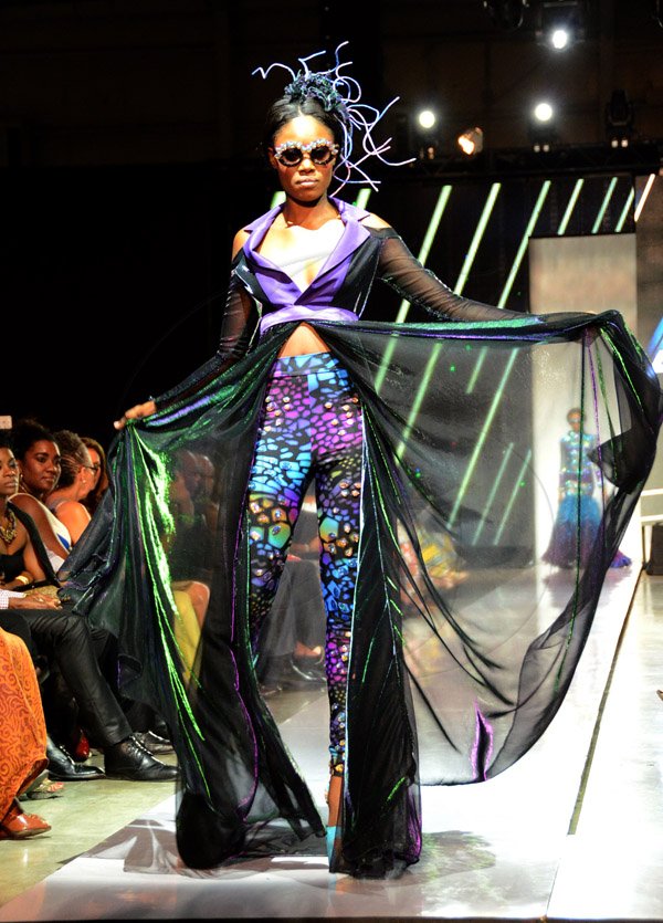 Winston Sill/Freelance Photographer
Caribbean Fashion Week (CFW) Fashion Shows, held at the National Indoor Sports Centre (NISC), National Stadium Complex on Saturday night June 14, 2014.