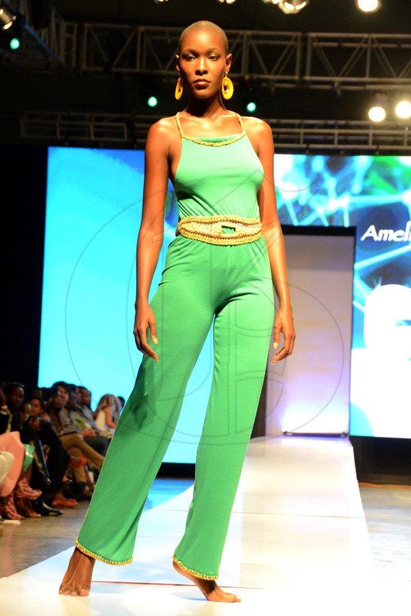 Winston Sill/Freelance Photographer
Pulse Caribbean Week Fashion (CFW) Fashion Shows, held at the National Indoor Sports Centre (NISC) ,  Stadium Complex on Friday night June 12, 2015.
