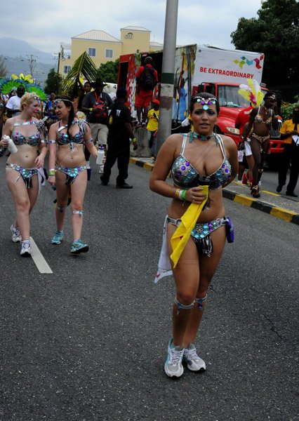 Winston Sill / Freelance Photographer
Bacchanal Jamaica Carnival Road Parade, held on Sunday April 7, 2013.