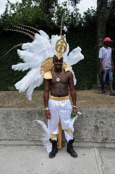 Winston Sill / Freelance Photographer
Bacchanal Jamaica Carnival Road Parade, on the streets of Kingston, held on Sunday April 7, 2013.