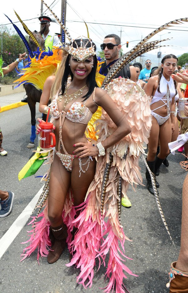 Rudolph Brown/Photographer
Carnival road march on Sunday, April 12, 2015