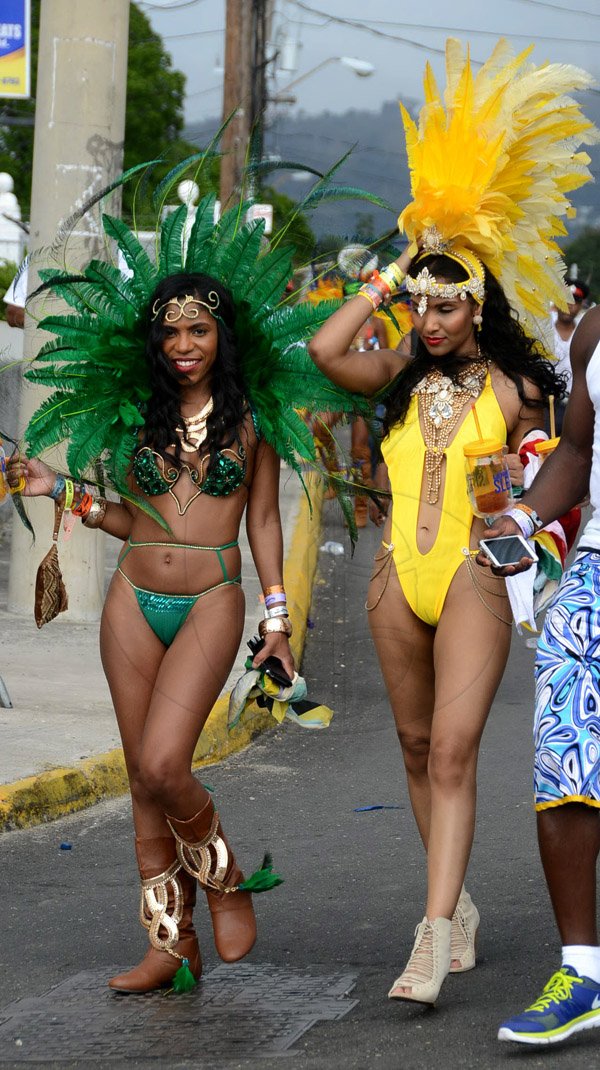 Winston Sill/Freelance Photographer
 Bacchanal Jamaica Road Parade, held on Sunday April 12, 2015.