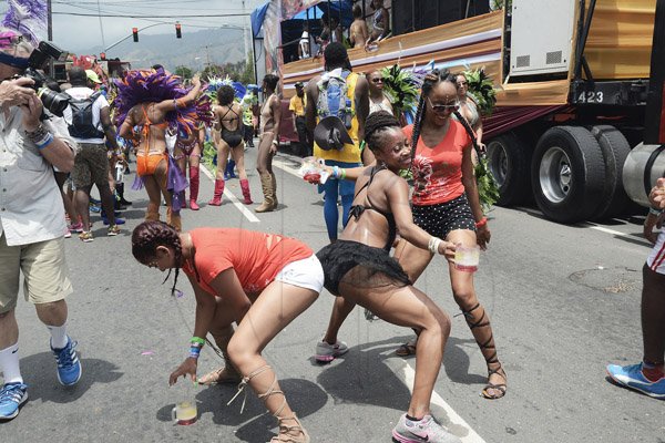 Norman Grindley/Chief PhotographerBacchanal Jamaica Road March.