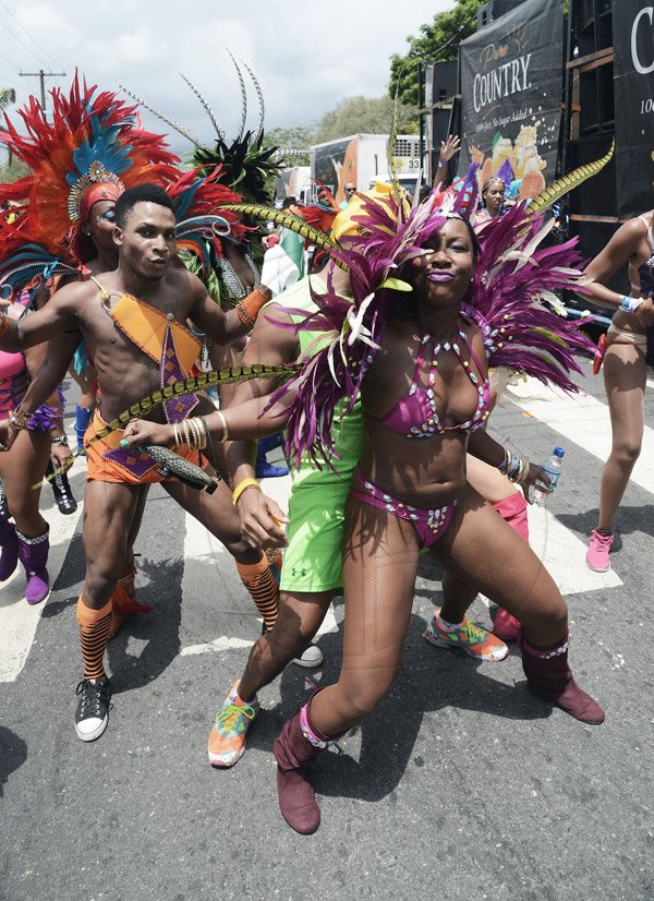 Norman Grindley/Chief Photographer
Bacchanal Jamaica Road March.