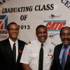 Winston Sill/Freelance Photographer
Caribbean Aviation Training Centre (CATC) Graduation and Awrds Dinner, held at the Mona Visitors' Lodge, Garden Lane, UWI Mona Campus on Saturday night October 12, 2013.Here are Capt. Errol Stewart (left); Romario Burrell (centre); and Capt. Horace Burrell (right).