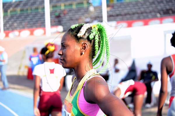 Ian Allen/Staff Photographer
Hairstyles at Champs 2014.