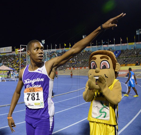 Ricardo Makyn/Staff Photographer 
Action from day 4 at Champs 2014